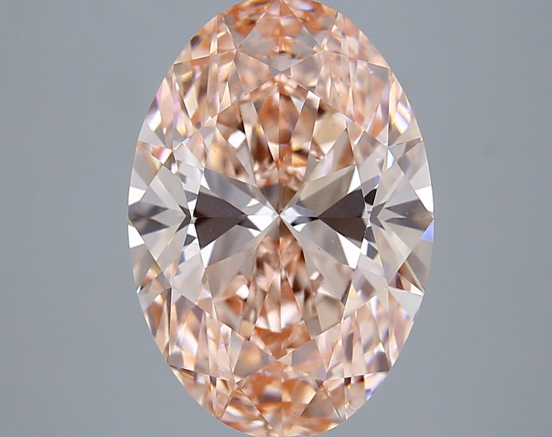 5.55 Carat Oval Lab Diamond