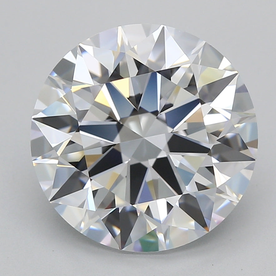 6.01 Carat Round Lab Diamond