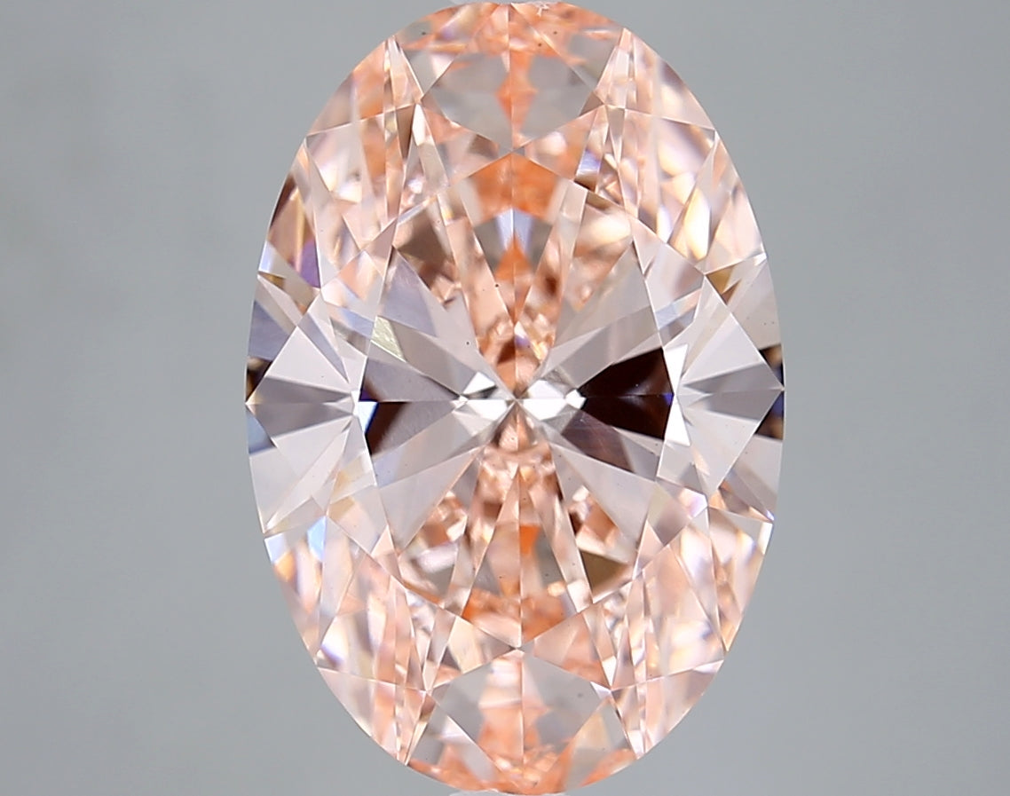 5.54 Carat Oval Lab Diamond