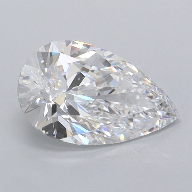 1.00 Carat Pear Lab Diamond