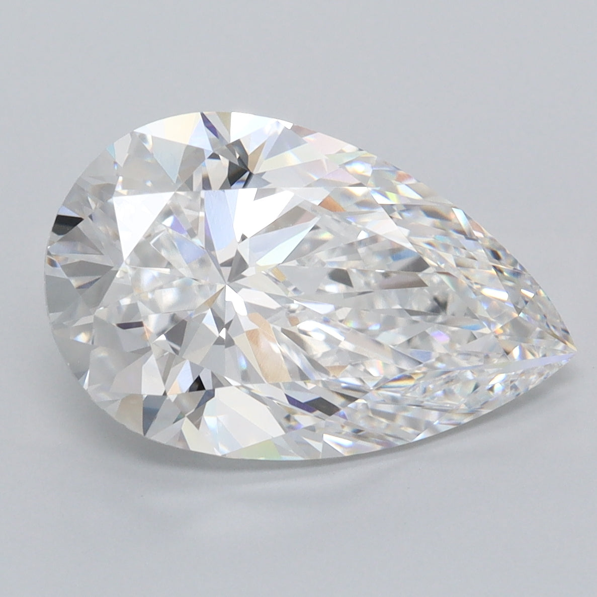 5.02 Carat Pear Lab Diamond