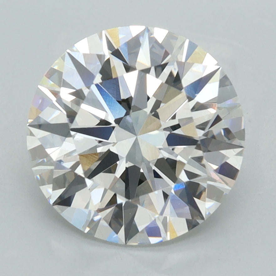 3.47 Carat Round Lab Diamond