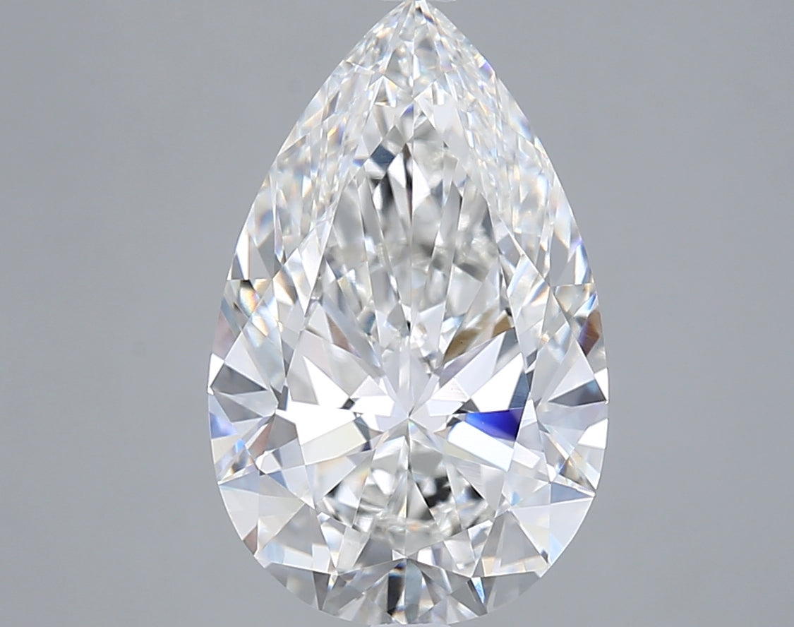 5.04 Carat Pear Lab Diamond