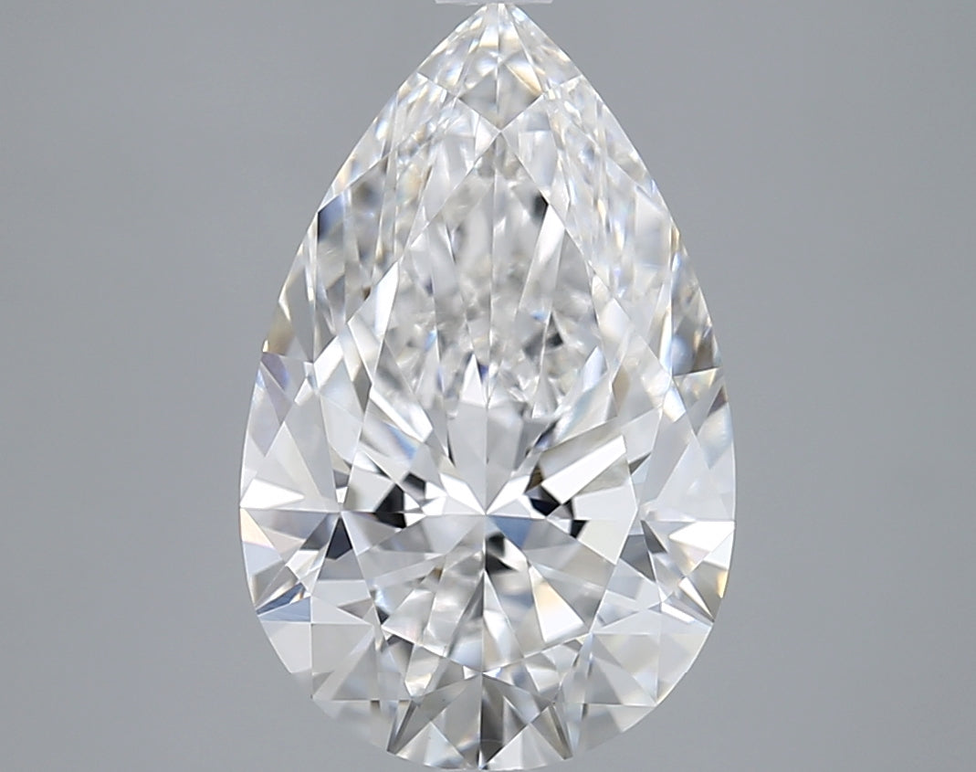 4.07 Carat Pear Lab Diamond