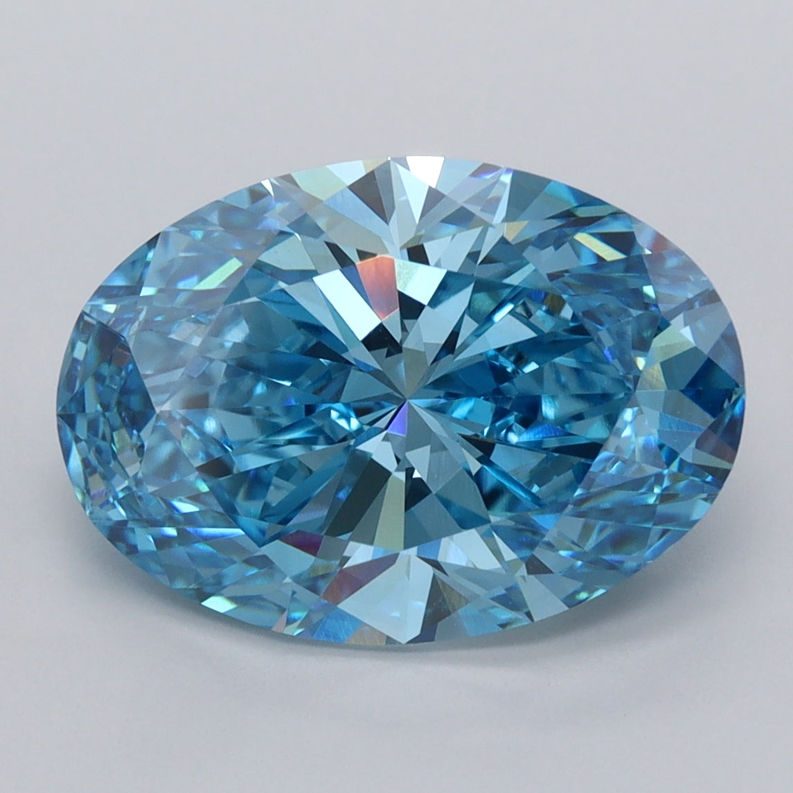 5.07 Carat Oval Lab Diamond