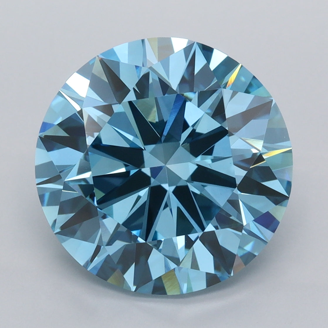 5.97 Carat Round Lab Diamond
