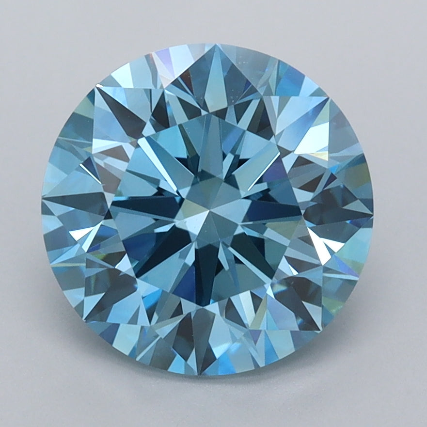 3.02 Carat Round Lab Diamond