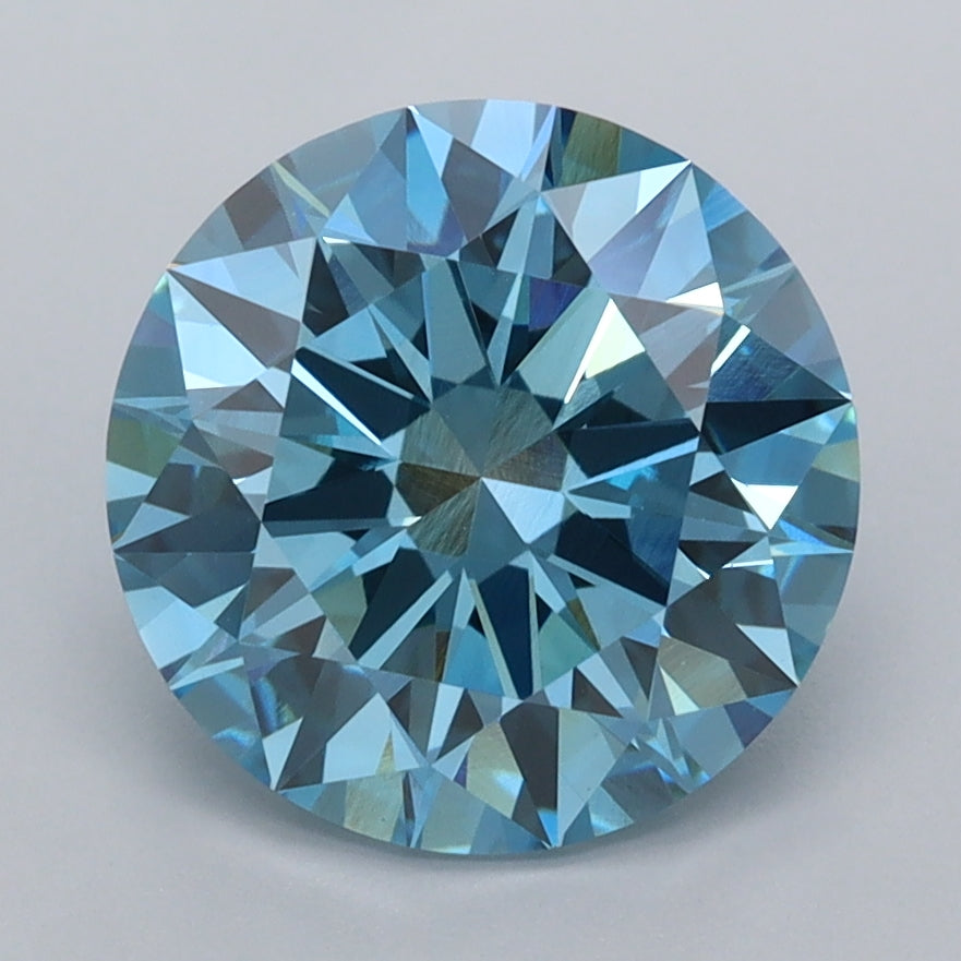 3.02 Carat Round Lab Diamond