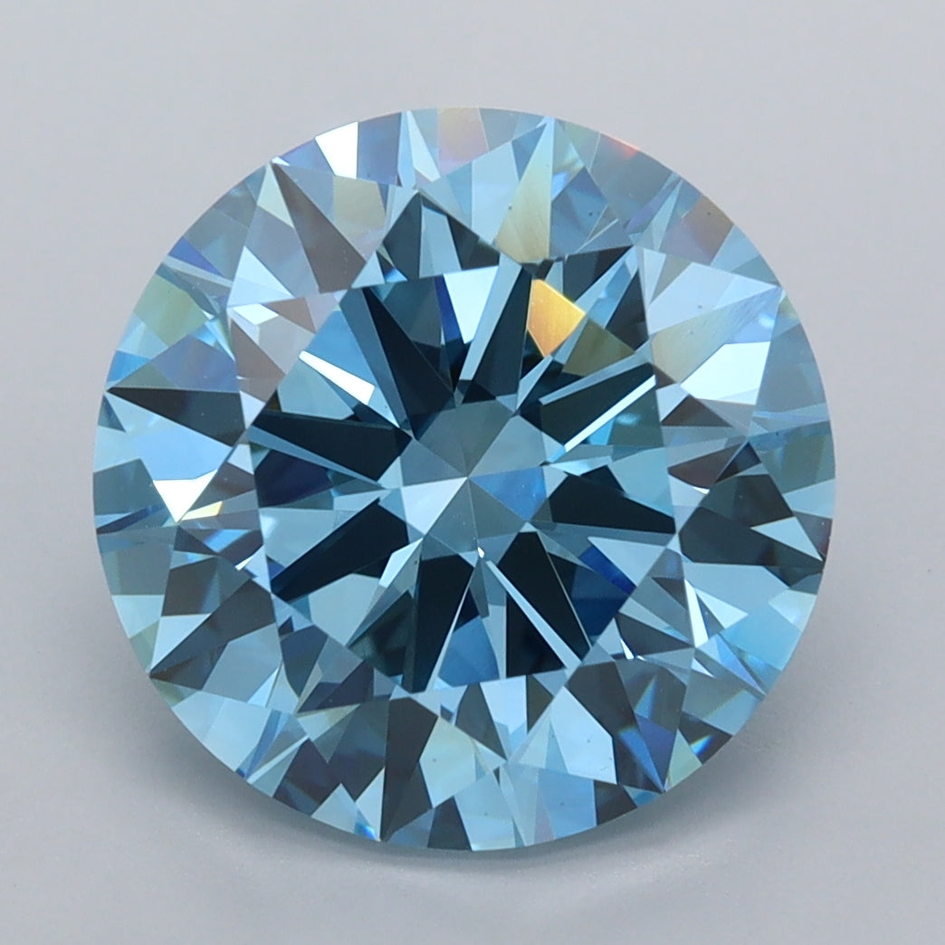 5.04 Carat Round Lab Diamond