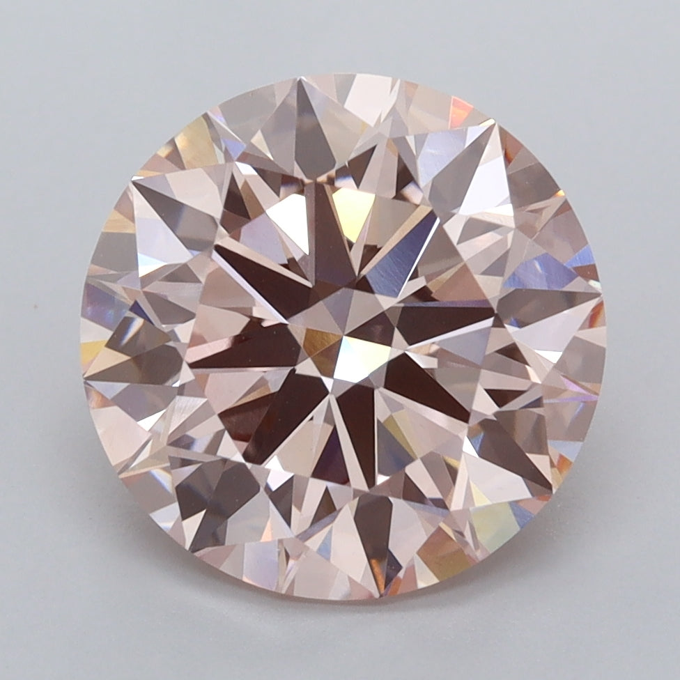 4.02 Carat Round Lab Diamond