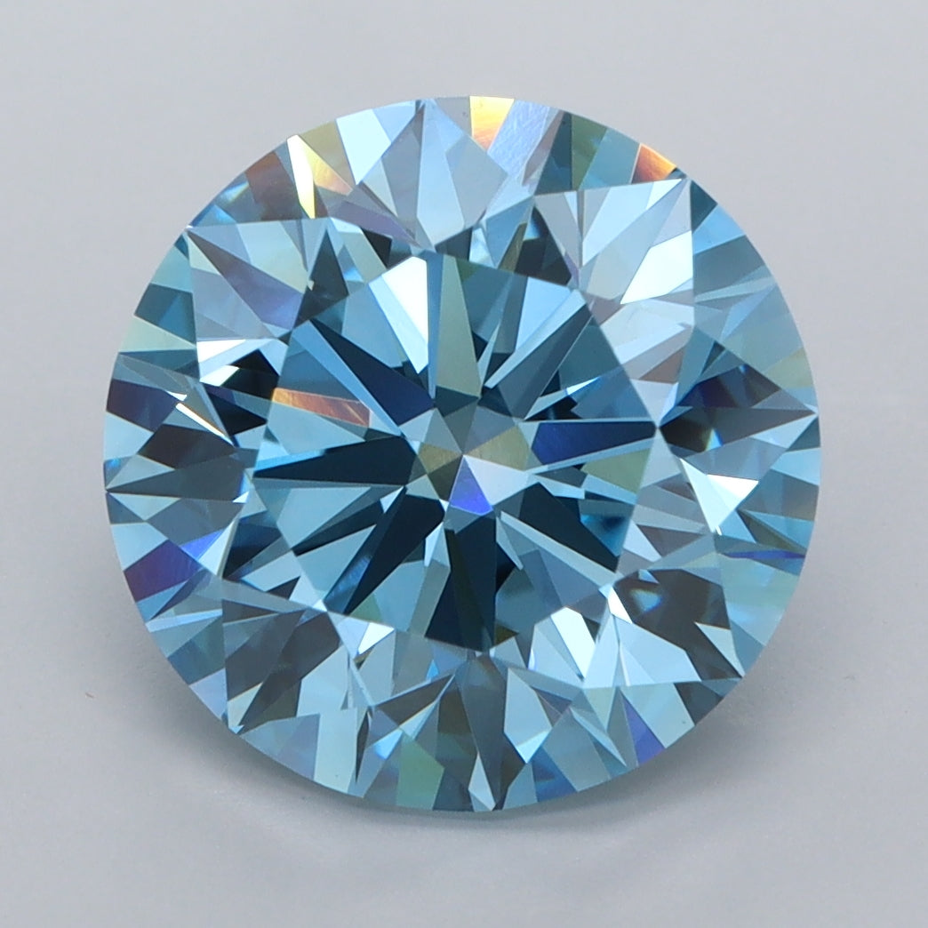 4.93 Carat Round Lab Diamond