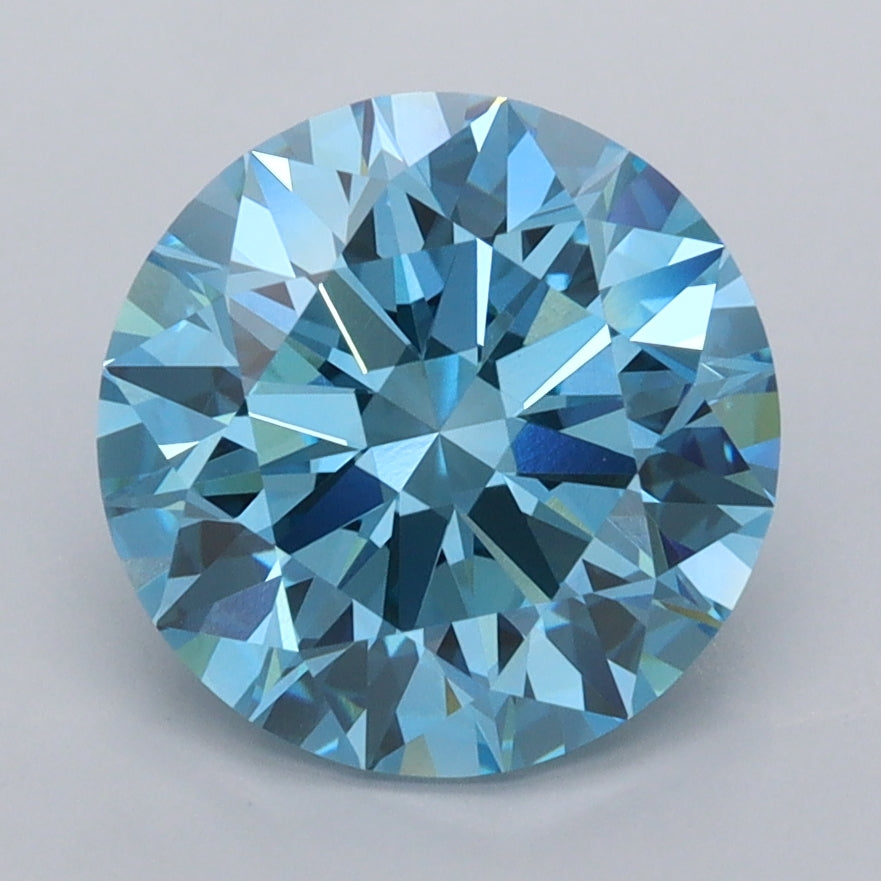 3.03 Carat Round Lab Diamond