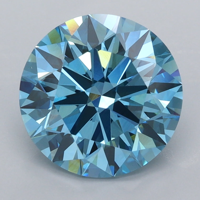 3.06 Carat Round Lab Diamond