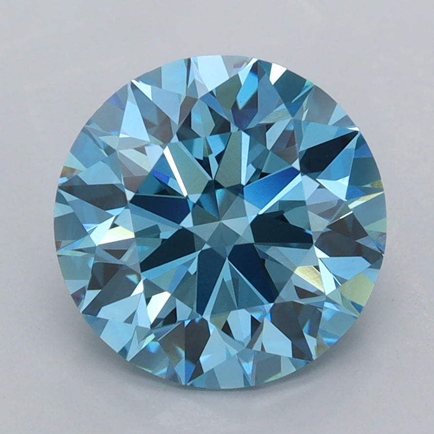 3.03 Carat Round Lab Diamond