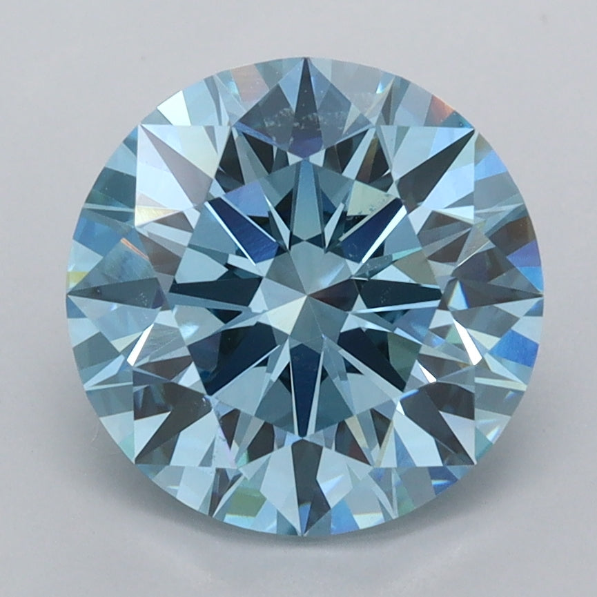 3.07 Carat Round Lab Diamond
