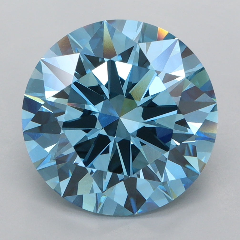 5.00 Carat Round Lab Diamond