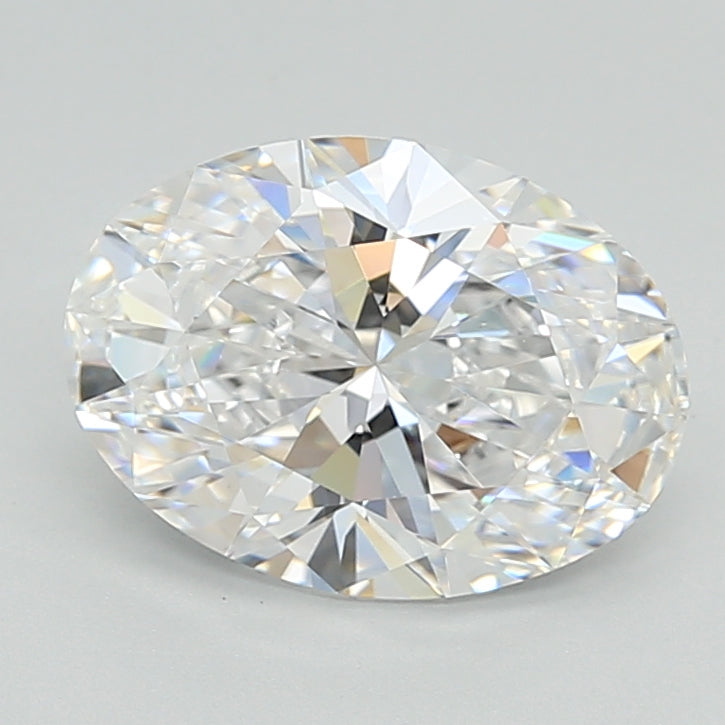 3.21 Carat Oval Lab Diamond