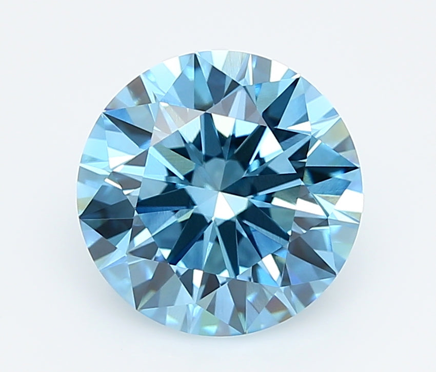 3.09 Carat Round Lab Diamond