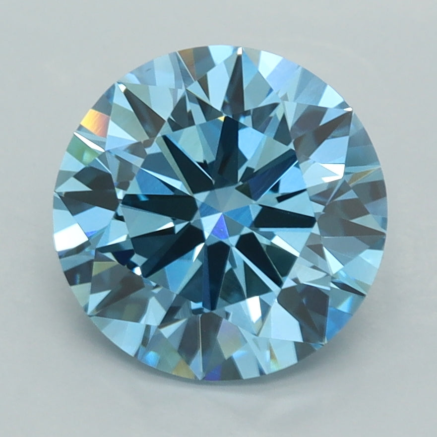 3.00 Carat Round Lab Diamond