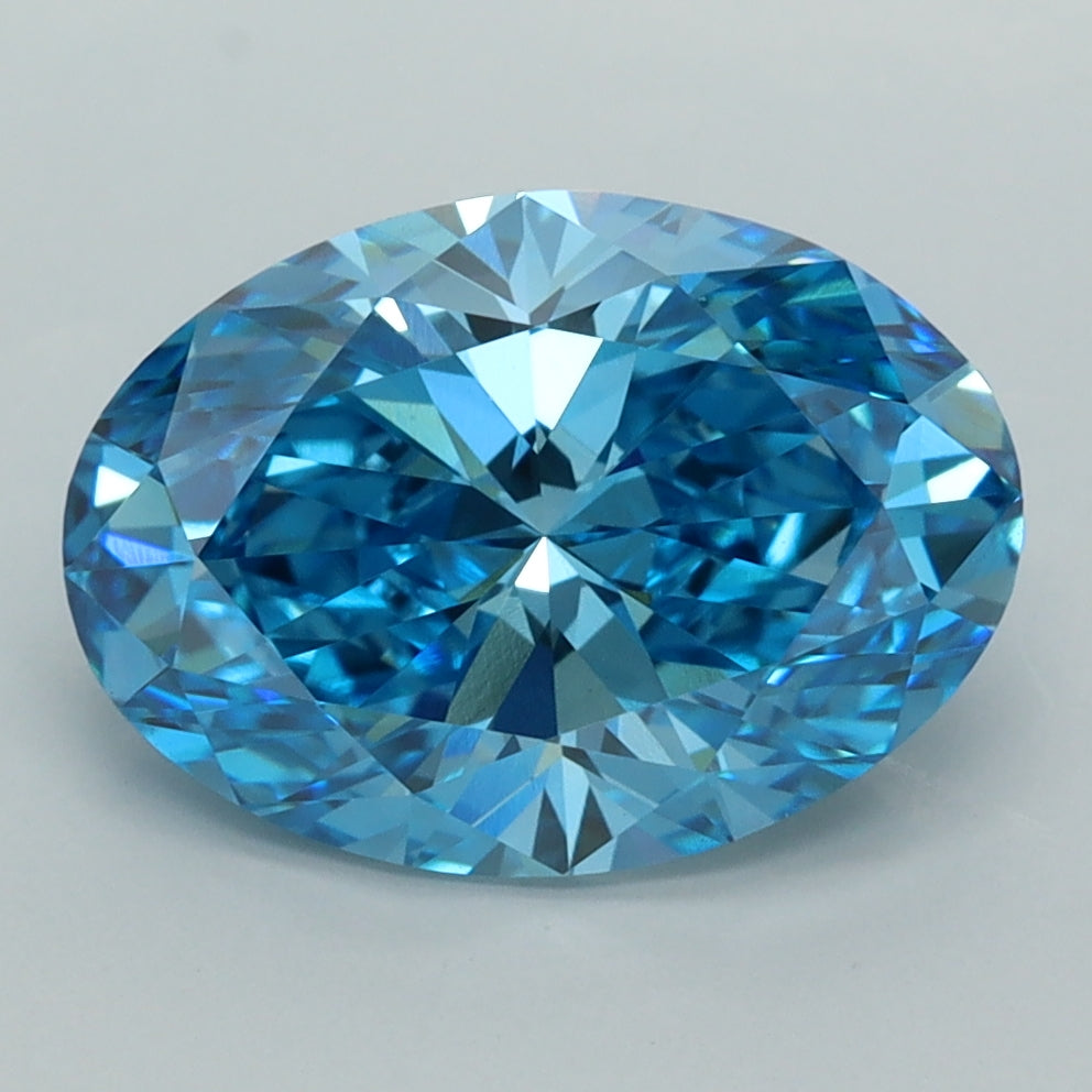3.52 Carat Oval Lab Diamond