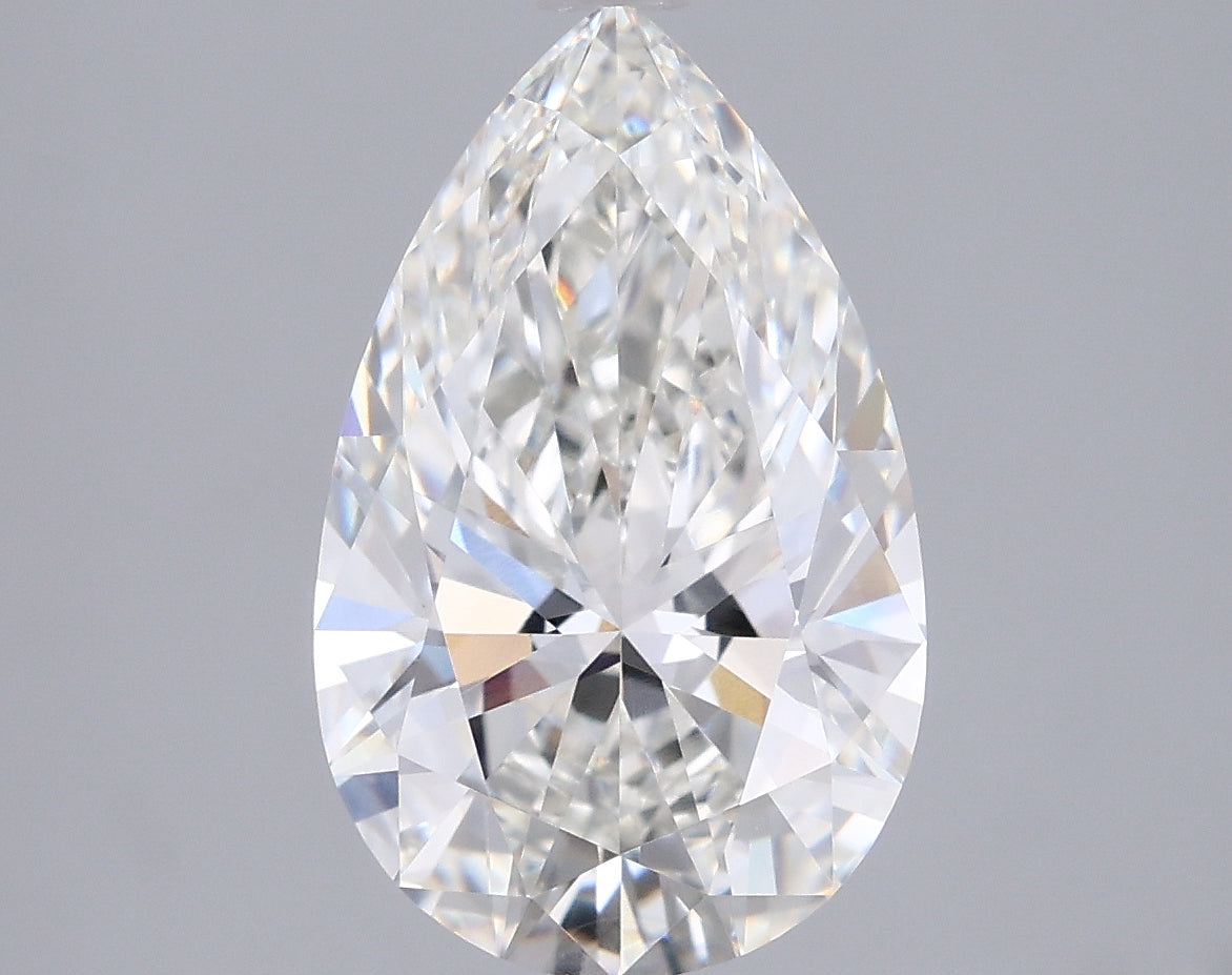 2.50 Carat Pear Lab Diamond