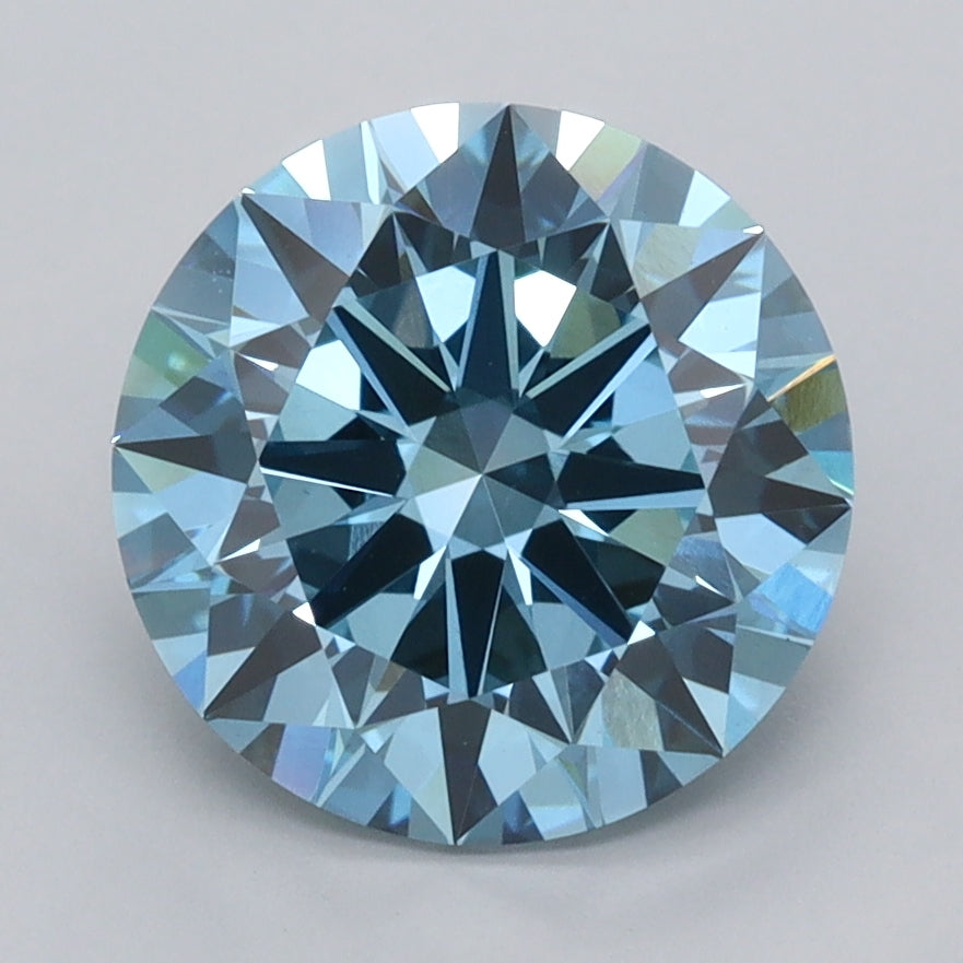 3.01 Carat Round Lab Diamond
