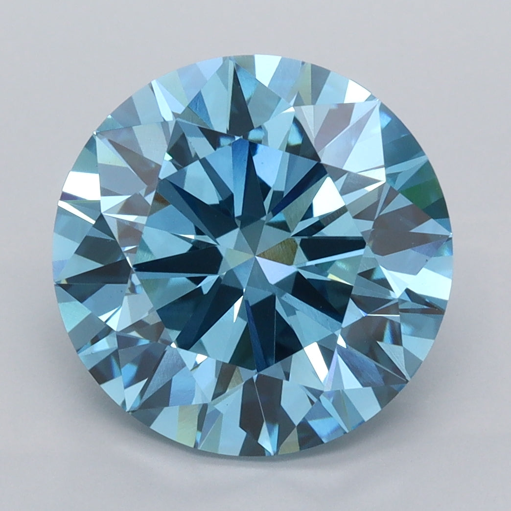 4.93 Carat Round Lab Diamond