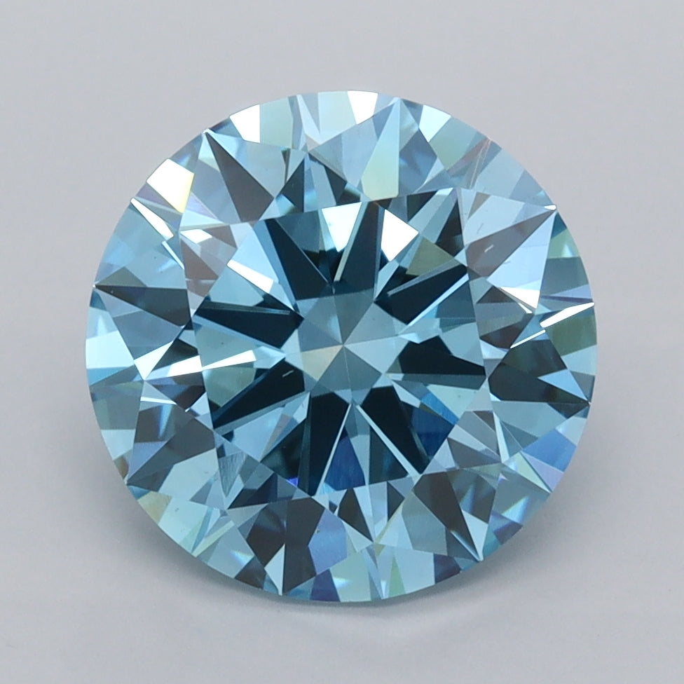 3.49 Carat Round Lab Diamond