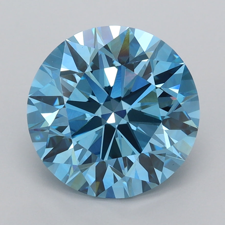2.85 Carat Round Lab Diamond