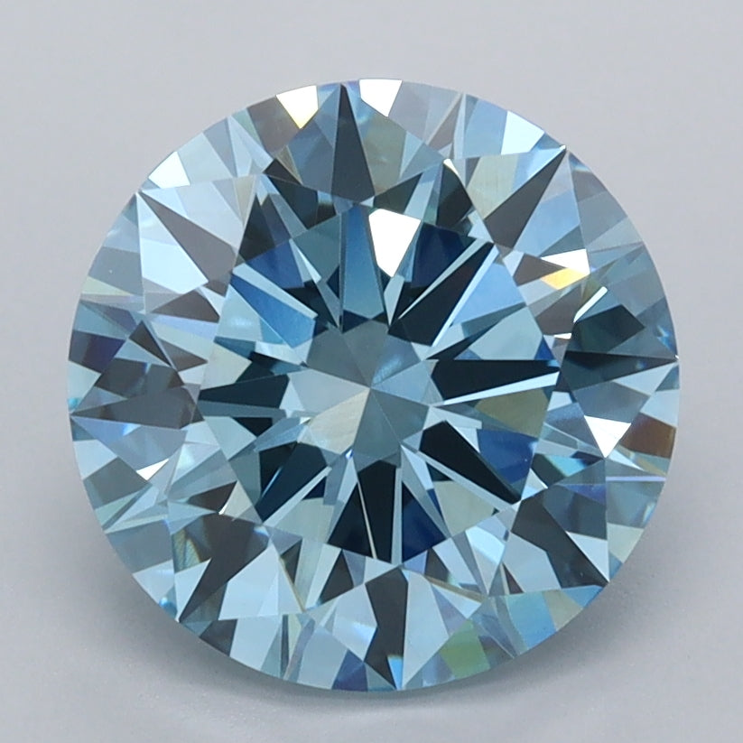 2.84 Carat Round Lab Diamond