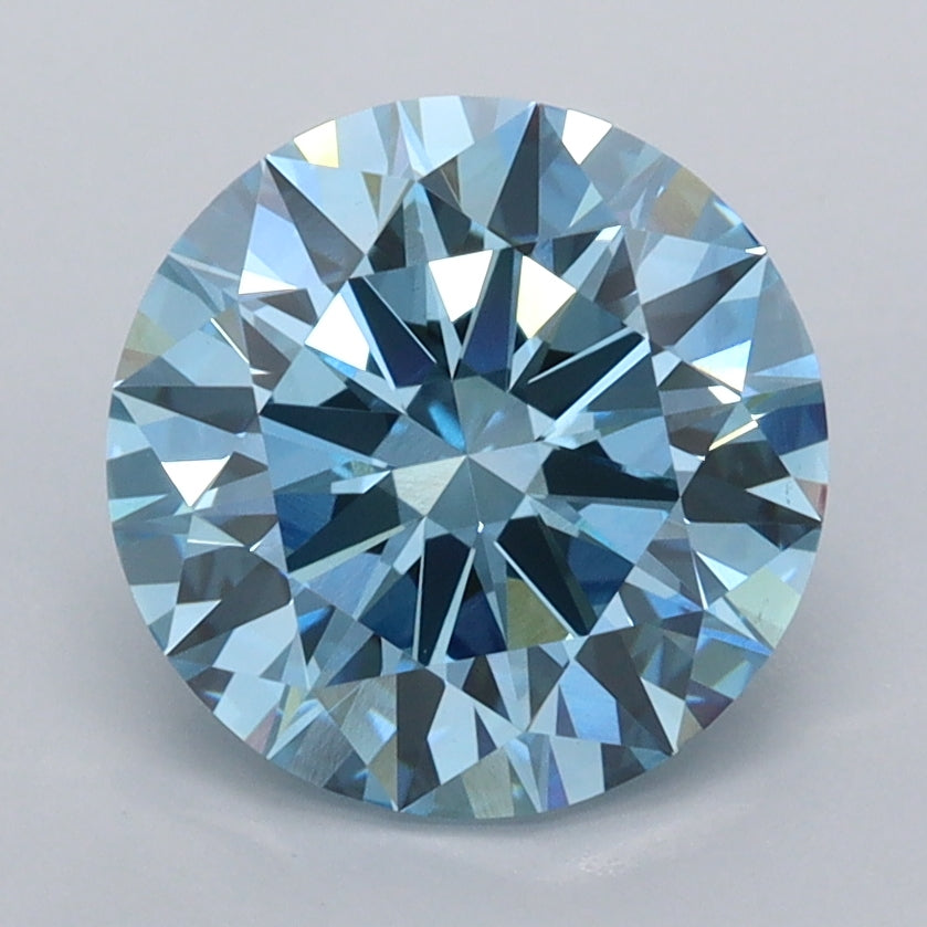 2.56 Carat Round Lab Diamond
