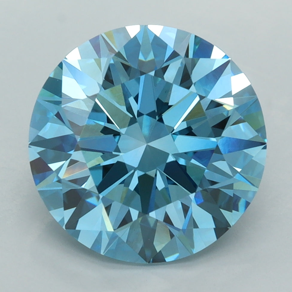 5.01 Carat Round Lab Diamond