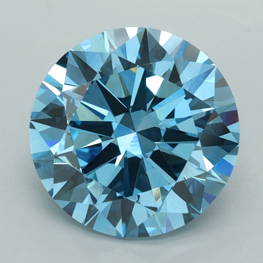 3.51 Carat Round Lab Diamond