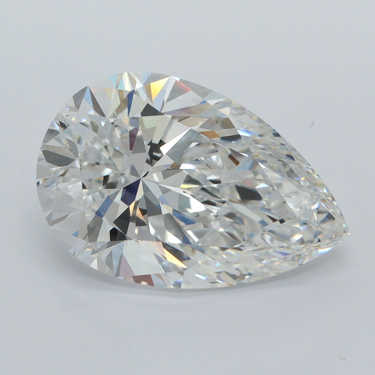 5.05 Carat Pear Lab Diamond