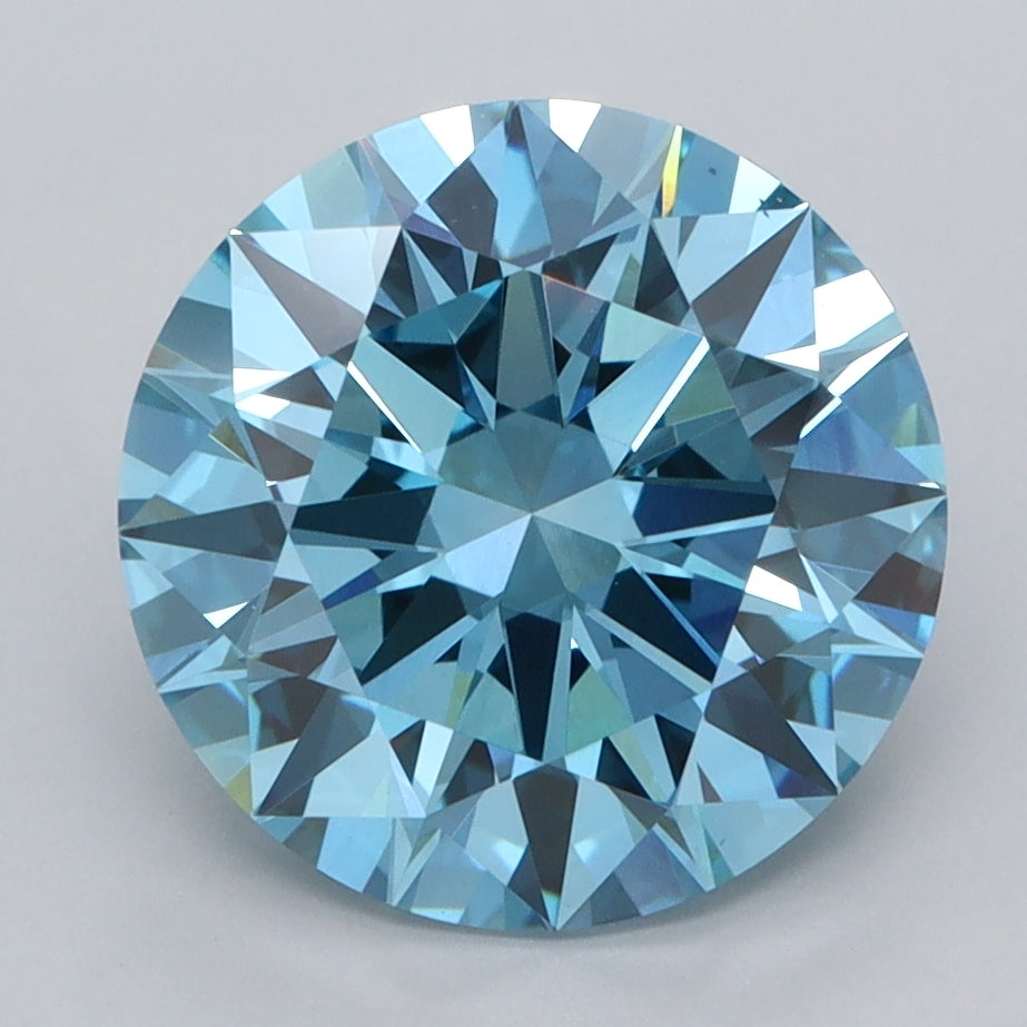 4.00 Carat Round Lab Diamond