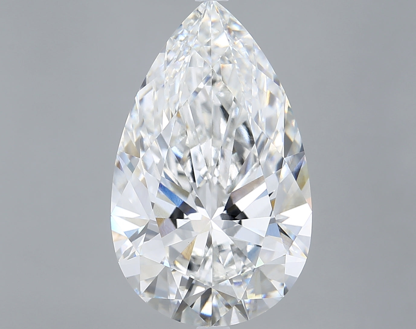 8.04 Carat Pear Lab Diamond