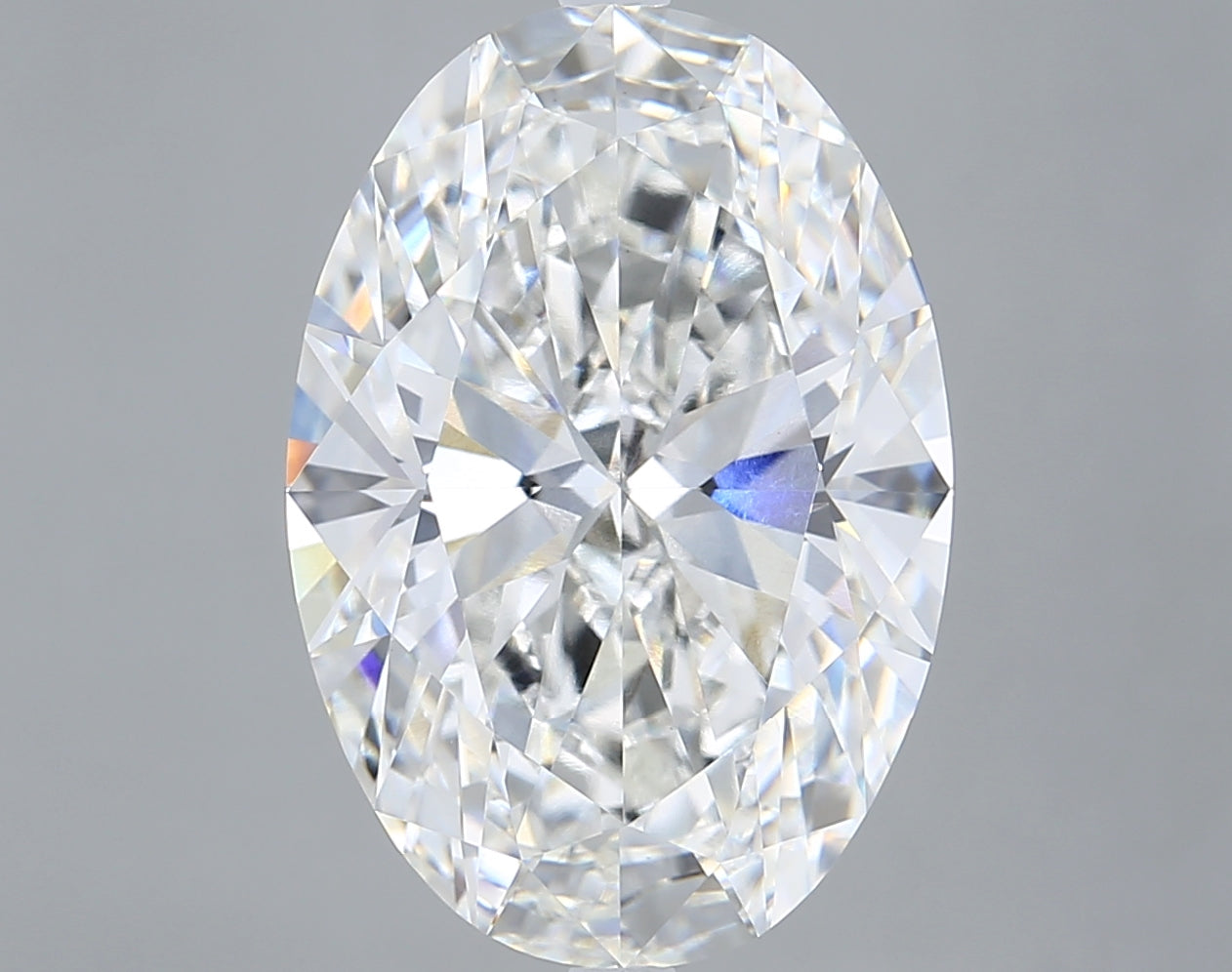 8.08 Carat Oval Lab Diamond