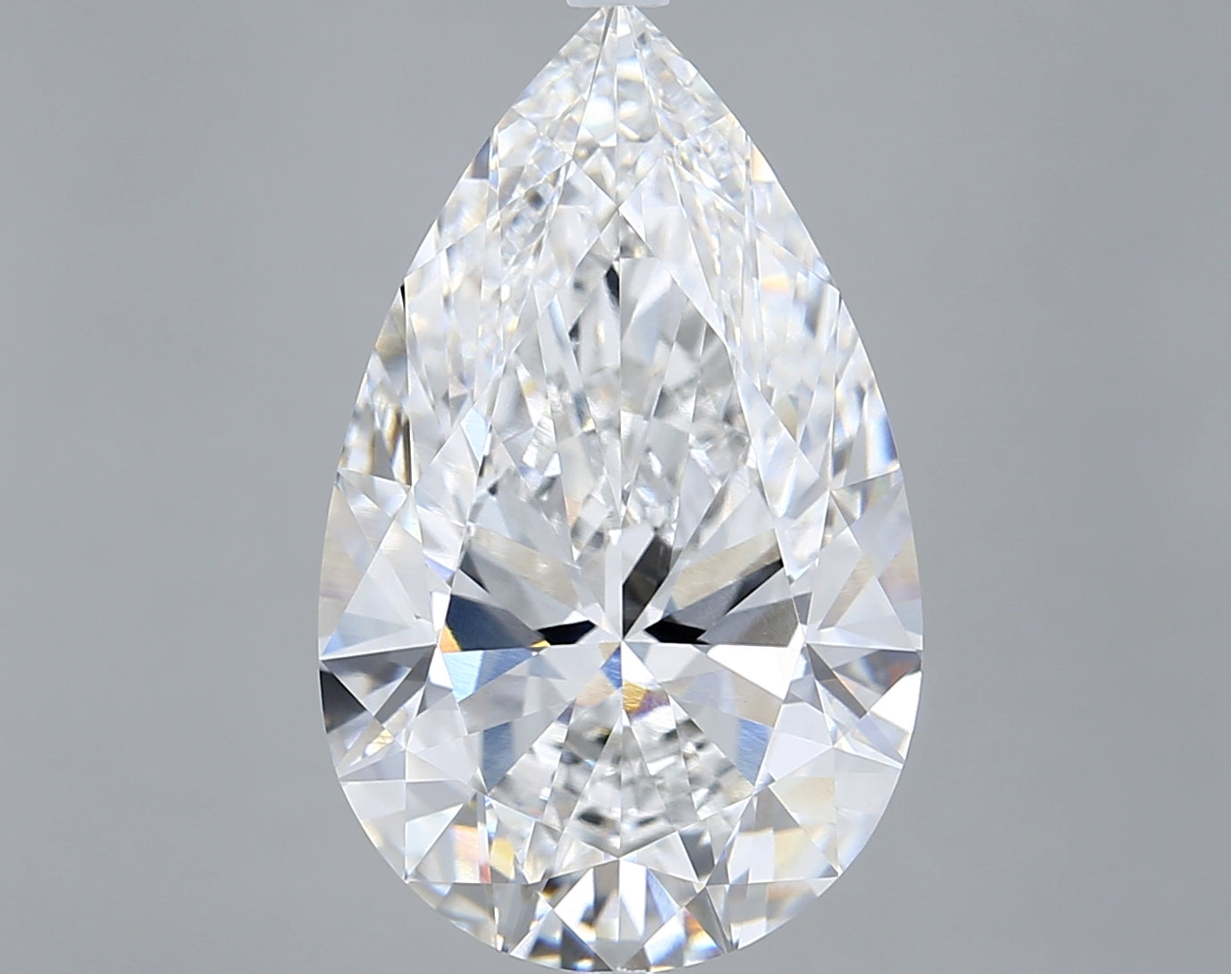 8.03 Carat Pear Lab Diamond