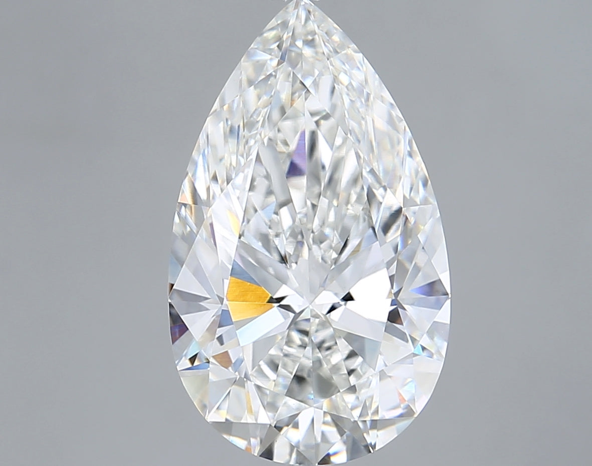 5.02 Carat Pear Lab Diamond