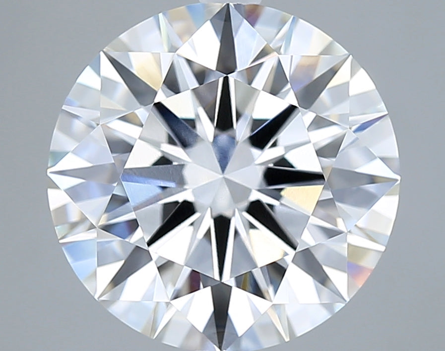 6.04 Carat Round Lab Diamond