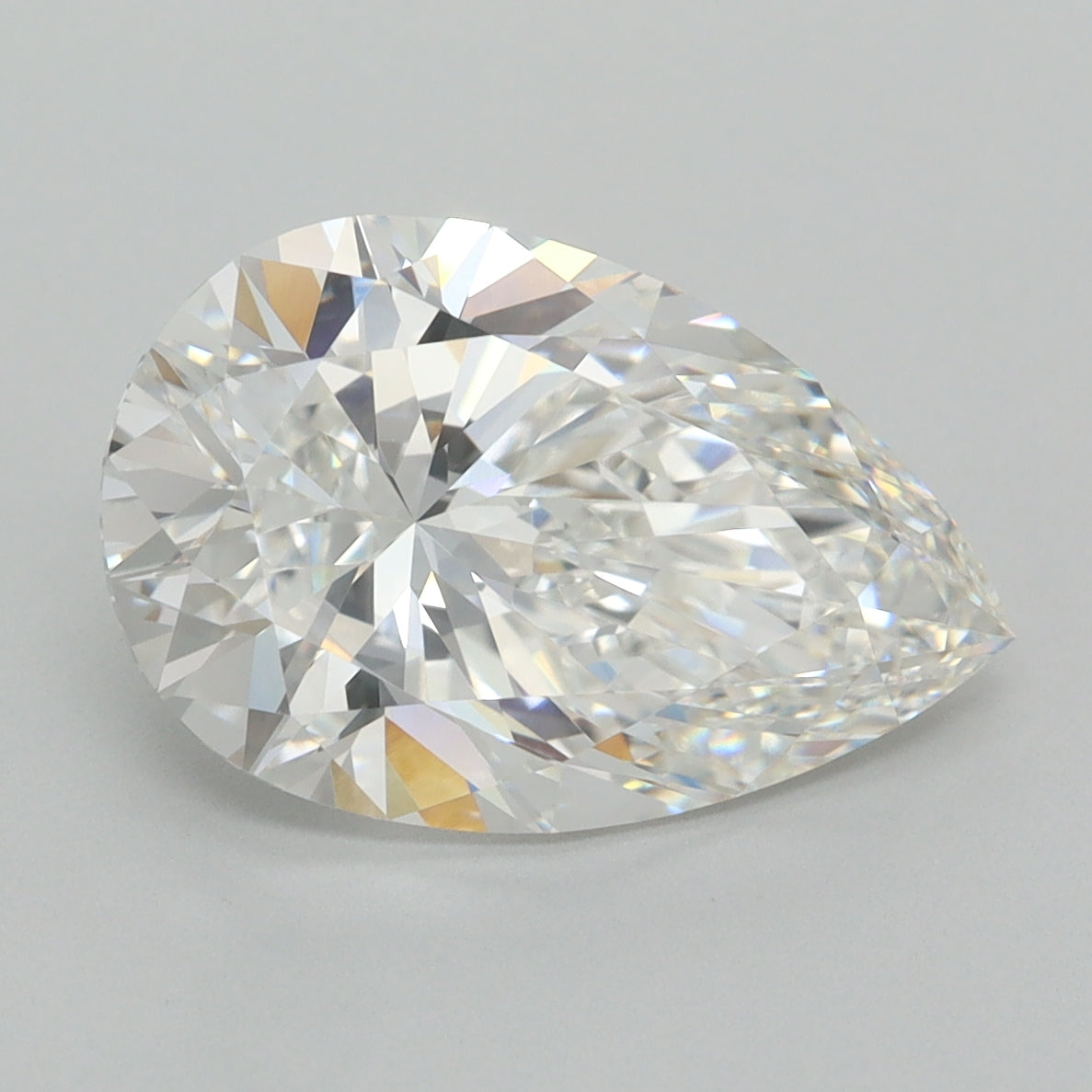 4.06 Carat Pear Lab Diamond