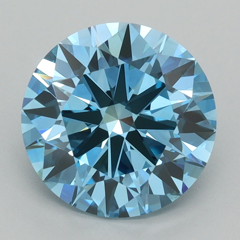 2.75 Carat Round Lab Diamond