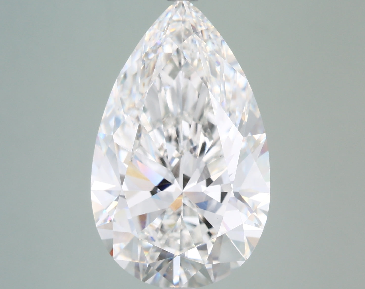 7.07 Carat Pear Lab Diamond