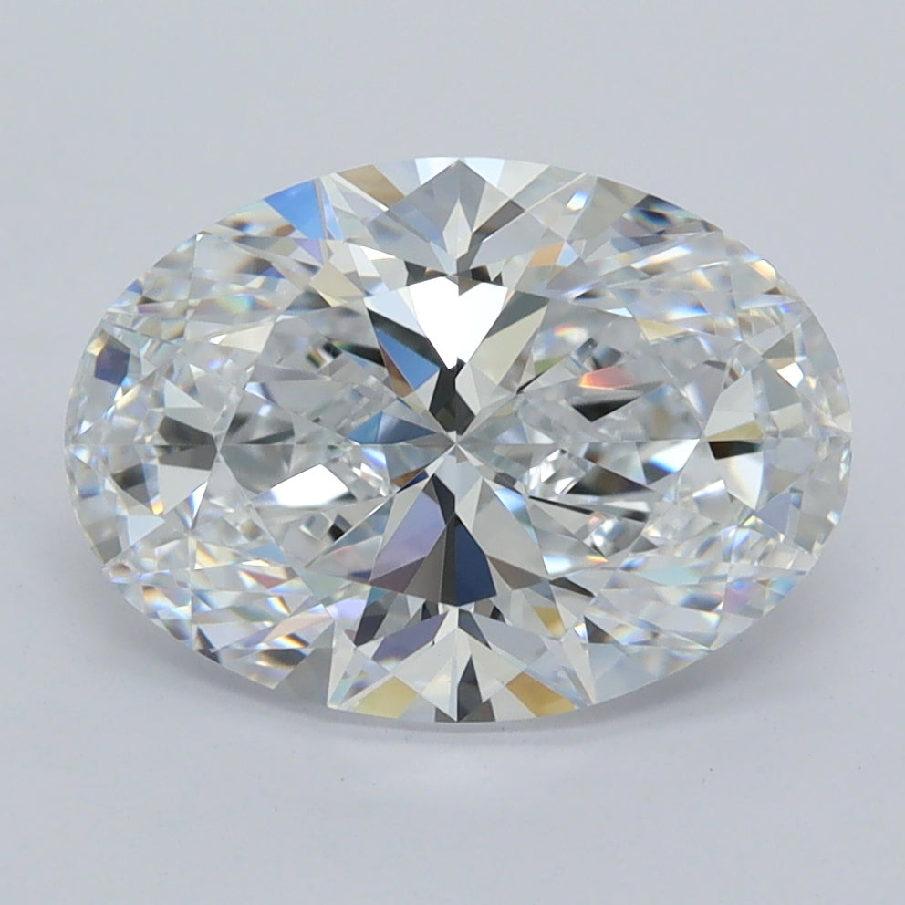 3.51 Carat Oval Lab Diamond