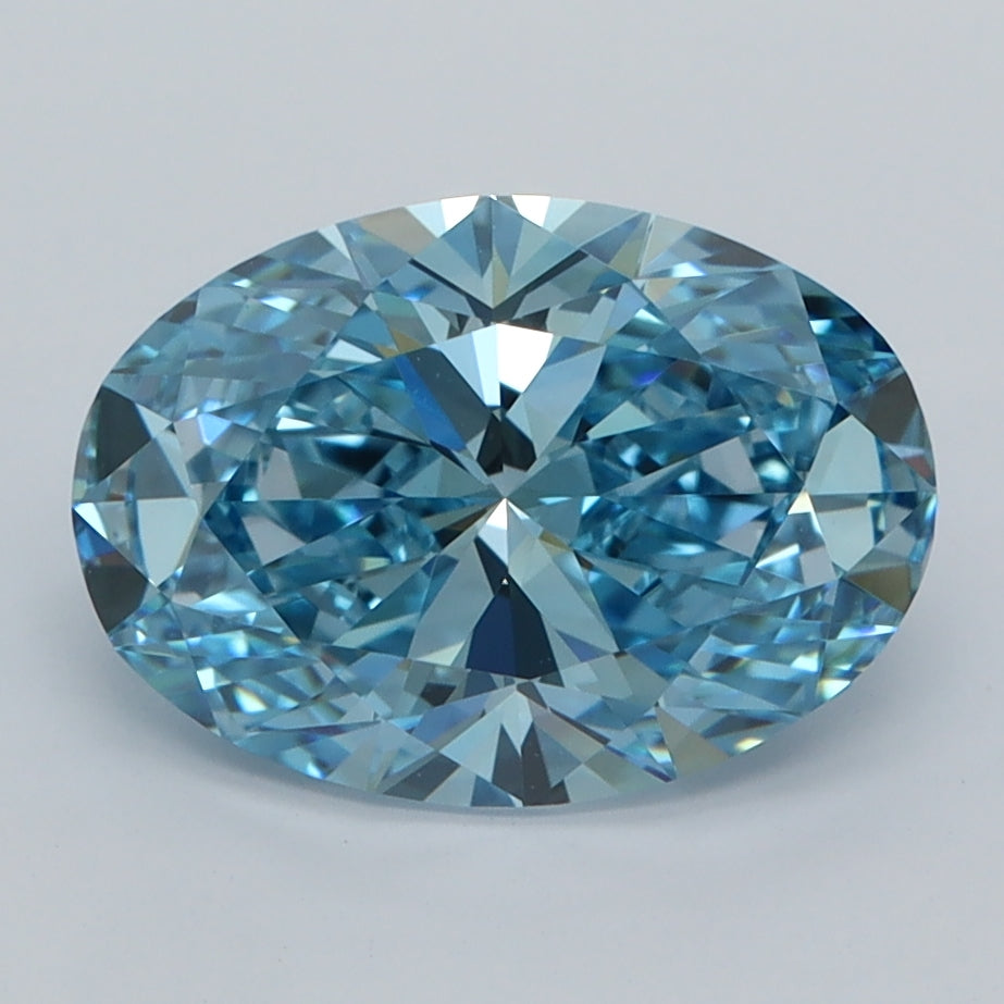 2.55 Carat Oval Lab Diamond