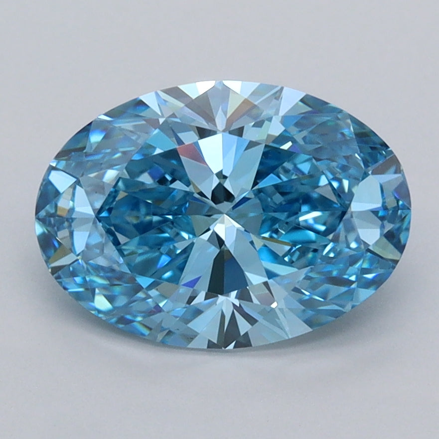 2.04 Carat Oval Lab Diamond