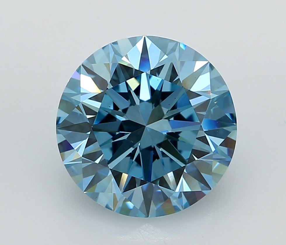 5.38 Carat Round Lab Diamond