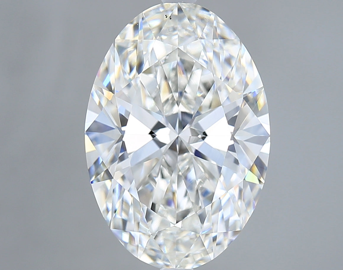 6.04 Carat Oval Lab Diamond