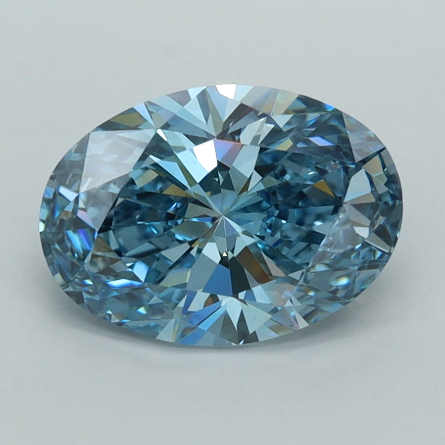 2.06 Carat Oval Lab Diamond