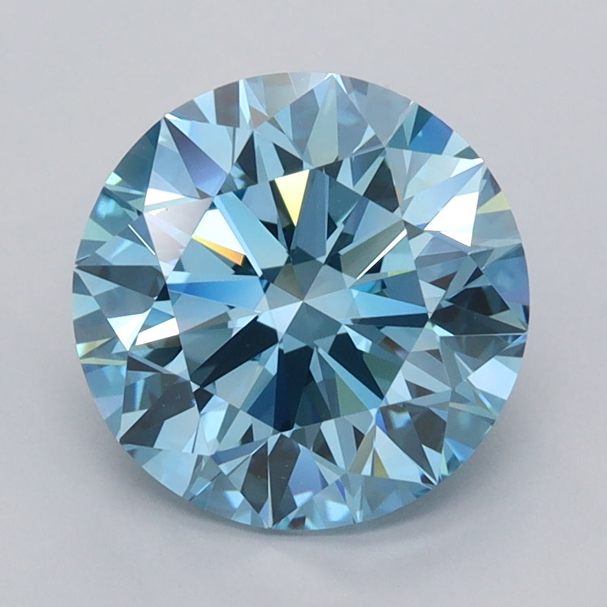 3.02 Carat Round Lab Diamond